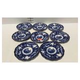 Blue & white china, misc manufacturers - some Blue