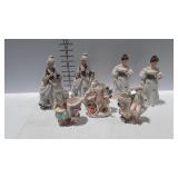 Porcelain figurines