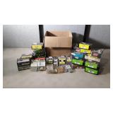 Hardware, box of nails, wire brads, screws, etc