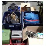 Group of Misc. Including totes with Boots,