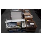 Skid lot, includes pictures, kitchenware, books,