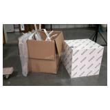 Display Cube and box of lights and miscellaneous