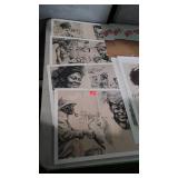 Black Americana Prints, 2 dozen plus pieces