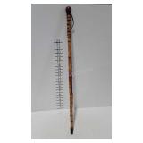 Bamboo walking stick, 32"