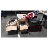 Misc Group, stereo speakers, American Flag.