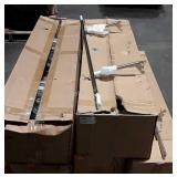 Commercial Display Racking. Hanging bars that