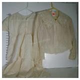 Vintage clothing. Girls dress and ladies