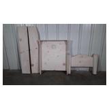 Toddler Bed No Hardware Damaged side rail, Real