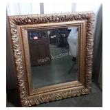 Designers Wall Mirror, foam resin style gilded