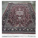 Nice Area Room Rug. Deep reds with blue border