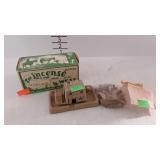 Incense burner with incense - The Cas de Adobe of