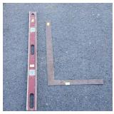 Level and square