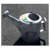 Galvanized watering can