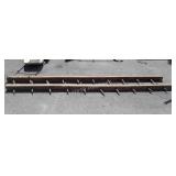 Two vintage spiked boards, two boards that are