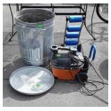 Group lot, includes an rocket, shop vac no hose