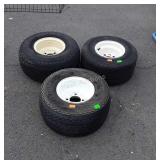 Duro and golfpro lawn mower tires all three are
