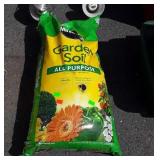 Bag of all purpose garden soil