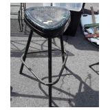 Barstool 28 inches tall and the seat is 12 inches