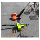 Black and Decker electric edger and hedge