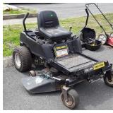 Yard man zero turn with 42 inch cut no key, owner