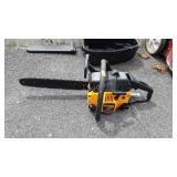 Poulan 220 pro chainsaw with 16 inch bar will
