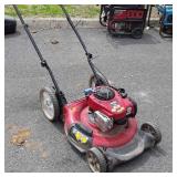 Craftsman 5 horsepower push mower, is missing gas