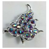 Brooch with gemstones