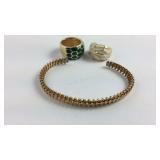 Jewelry- two rings both size 7 and a bracelet