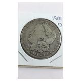 1901 O Morgan Dollar