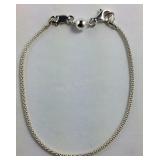Simple Little Rope Style Bracelet Made In Italy