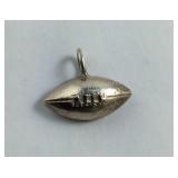 Sterling Silver Football Charm, Gram Weight 1.2,