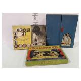 Vintage toys - Meccano Microscope Set, Chemcraft