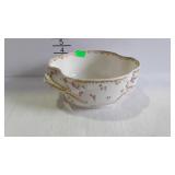 Haviland Limoges 10" oval serving bowl with double