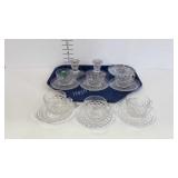Fostoria - set of six cups & eight saucers, and