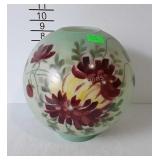 Glass lamp shade, Gone With The Wind style with