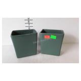 2 McCoy Pottery planter / vases