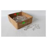 Glass prisms, box full