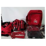 Marlboro Gear, carry on bag, hat, flashlight,