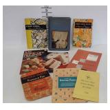 Cookbook / booklets, some with advertisement -