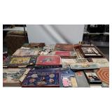 Vintage toys and games, plus tote
