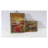 2 Vintage games - "Household Authors" and "St.