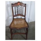 Cane Seat Side Chair, nice spindle back clean