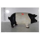 Cast Iron Piggy Bank. 16" long