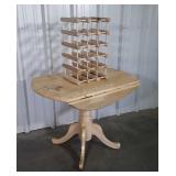 Maple Kitchen Drop Leaf Table has finish use