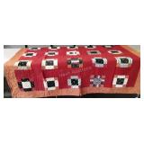 Quilt, lightweight, autumn colors, good