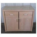 Server Cabinet. Light natural color with finish