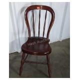 Accent Side Chair, spindle back with plank bottom
