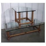 2pc Designers Living Room Coffee and End Table