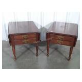 Pennsylvania House Drop Leaf End Tables. 2