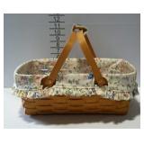2002 Longaberger small Market Basket with